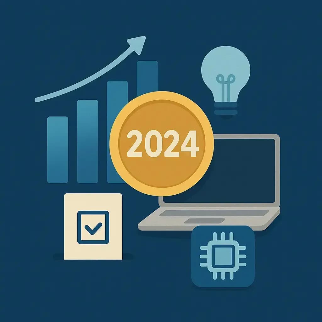 Investiční boom v roce 2024: Návrat technologických akcií